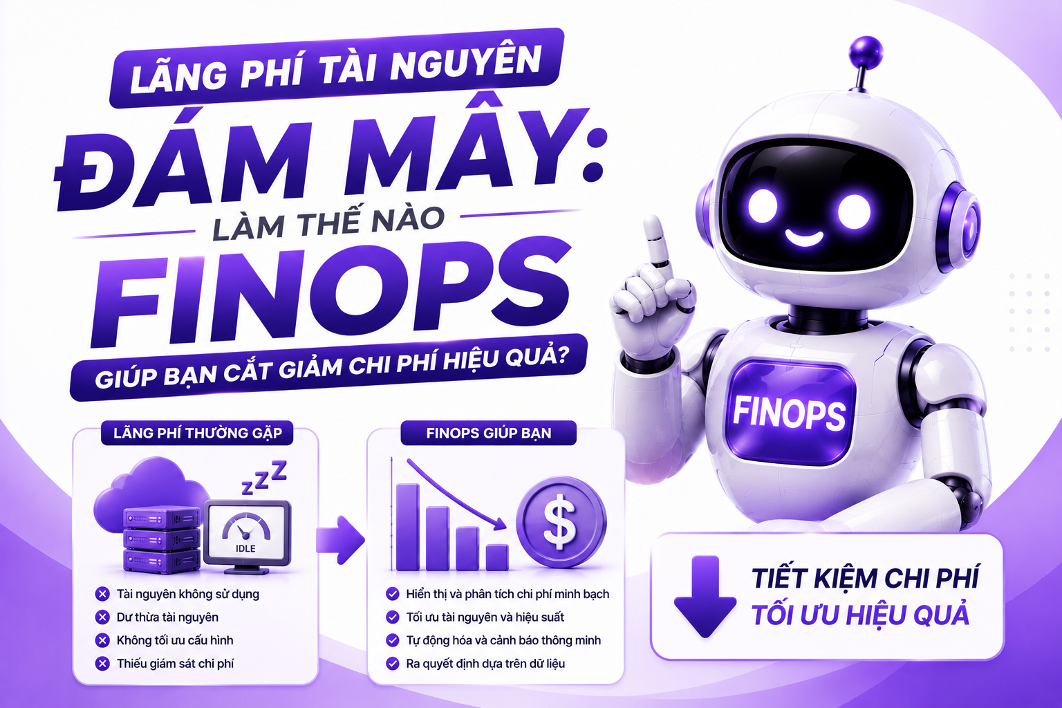 Lãng phí tài nguyên đám mây: Làm thế nào FinOps giúp bạn cắt giảm chi phí hiệu quả?