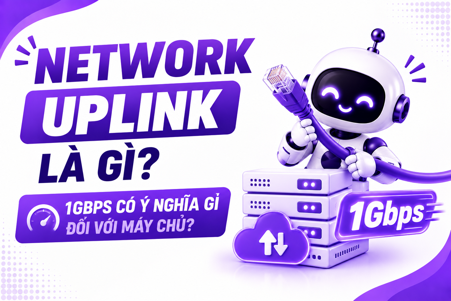 Network Uplink là gì? 1Gbps có ý nghĩa gì đối với máy chủ?