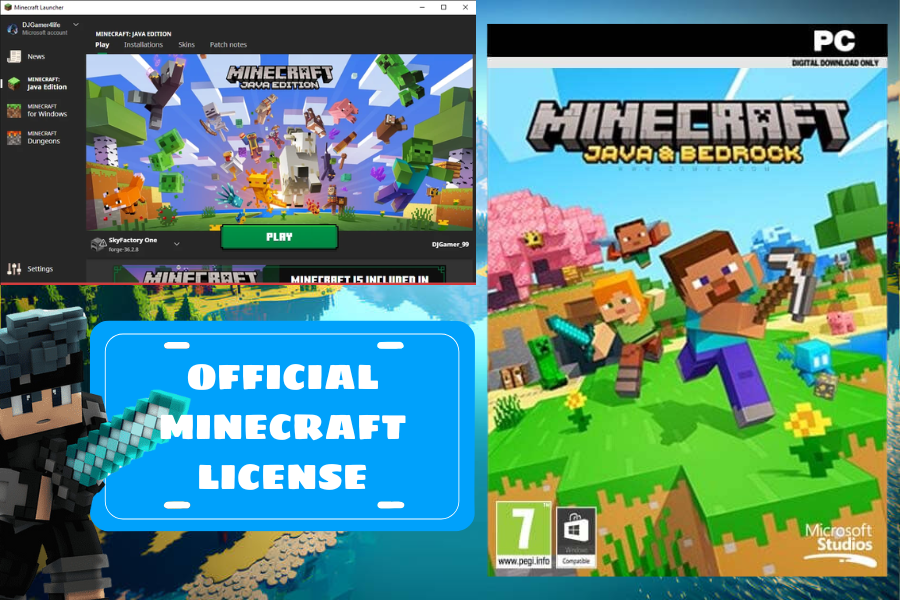 [KEY] Minecraft Java & Bedrock