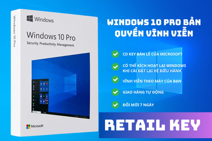 [SALE] Windows 10 Professional 1 PC - Retail