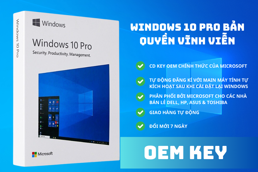 Windows 10 Professional 1PC [OEM]